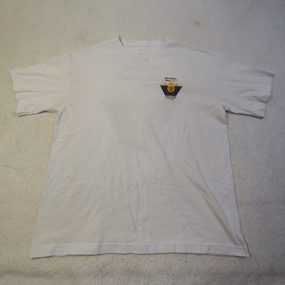 Corona Extra T-Shirt Size XL White Drink Beer Save Water Front Back - Picture 2 of 11